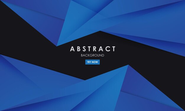 Abstract background blue and black dop color modern design