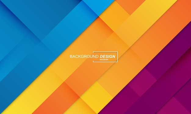 abstract background colorful blue, orange and purple modern concept