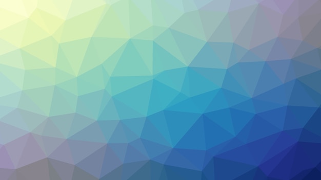 Abstract Background Colorful Blue Polygon Triangle Diamonds