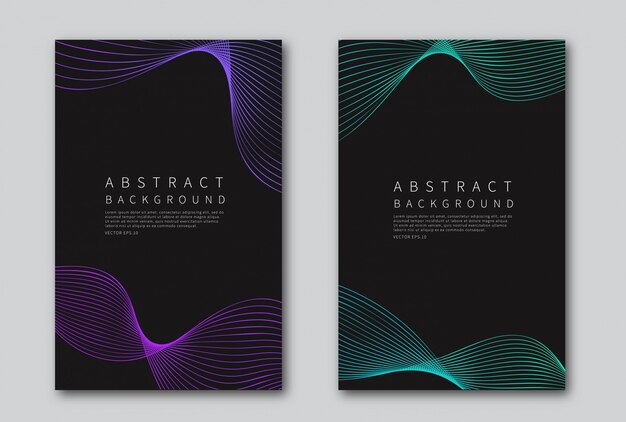 Abstract Background. Curve lines wave.