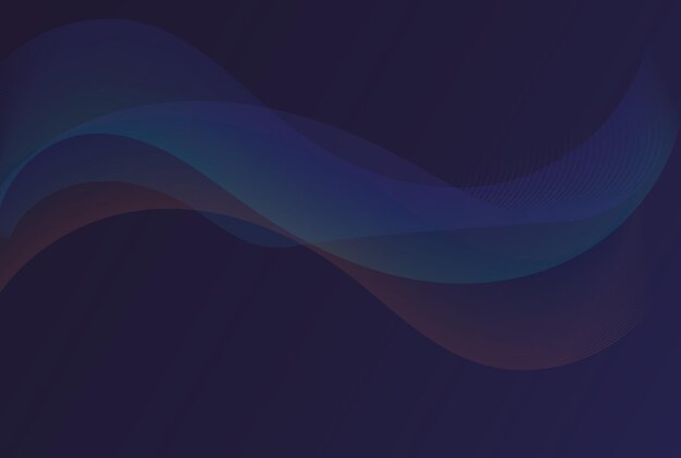 Abstract Background Design Creative color wave
