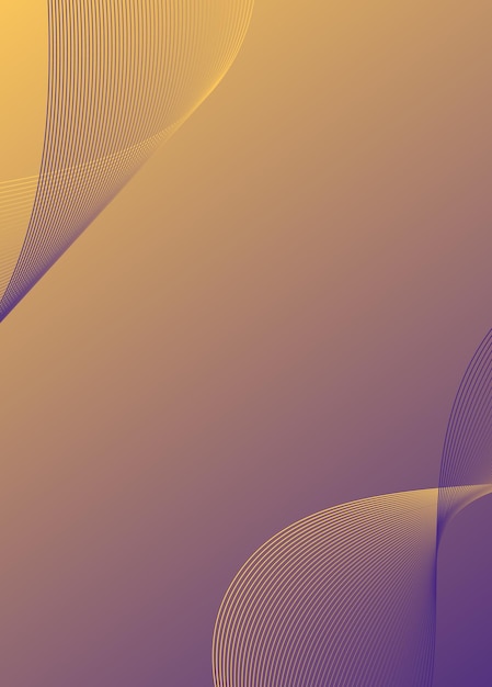 Abstract background dynamic waves wedding Futuristic backdrop wavy lines Premium gradient banner