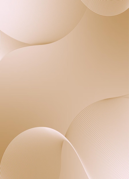 Abstract background dynamic waves wedding Futuristic backdrop wavy lines Premium gradient banner