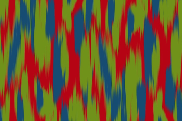 Abstract background green blue and red striped pattern