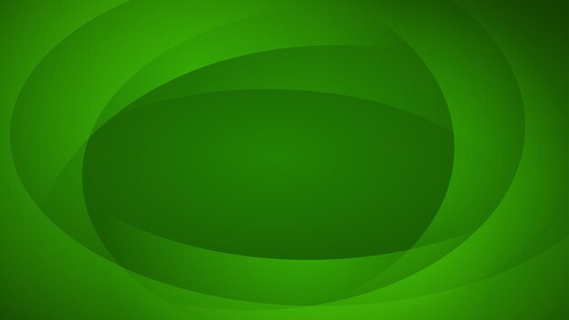 Abstract background made of curved lines in green colors