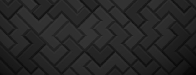 abstract background made of tetris blocks in black colors