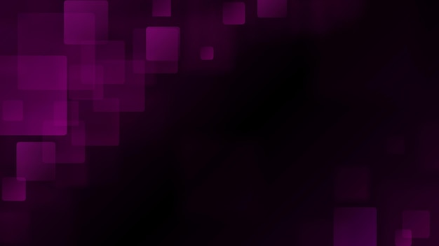 Abstract background of blurry squares in purple colors