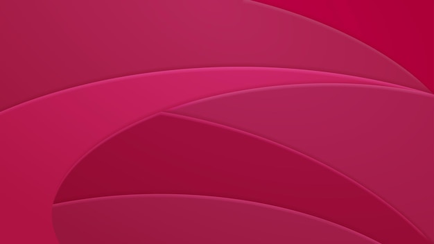 Abstract background of curved lines in pink colors