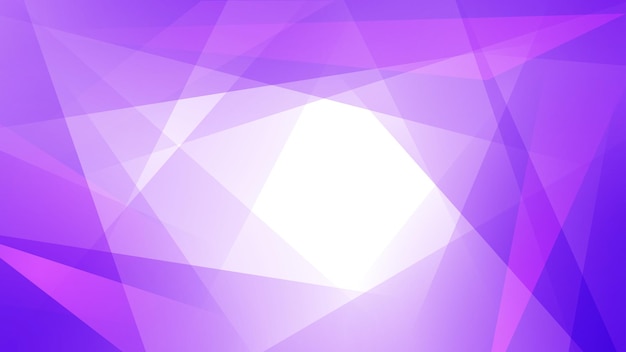 Abstract background of straight intersecting lines and polygons in purple colors
