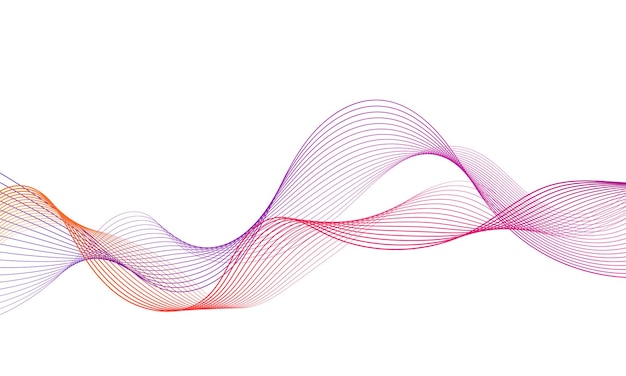 abstract background puprle and pink gradient wave element for design. digital track equalizer.