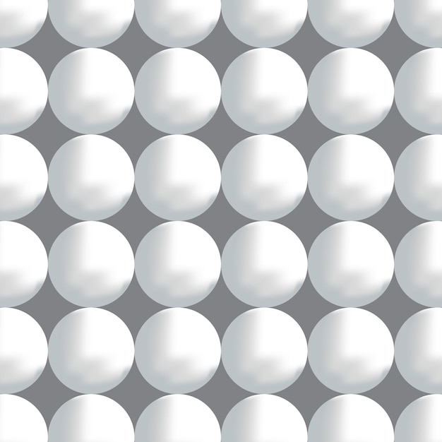 abstract background - realistic circle ball pattern
