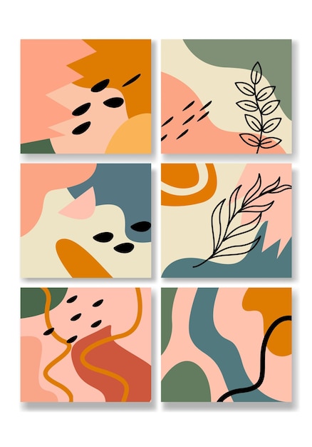 Abstract background set collections