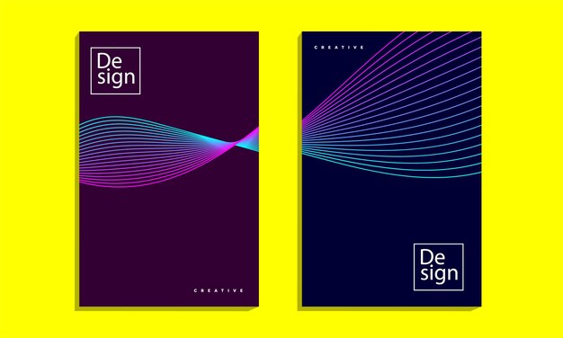 Abstract background shape on cover book presentation Minimal brochure layout and modern report