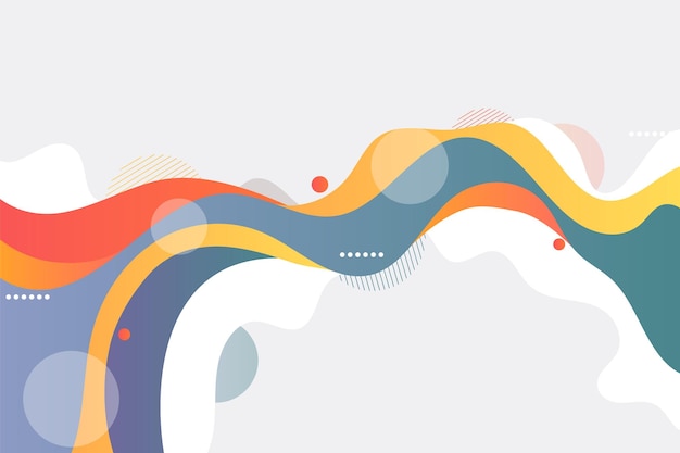 Abstract background shape
