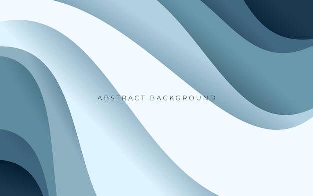 Abstract background soft tosca color smooth gradient Premium Vector