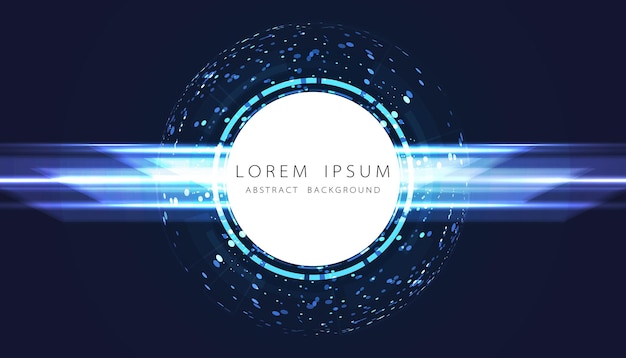 Abstract background technology motion speed light blue high speed light effect motion high speed