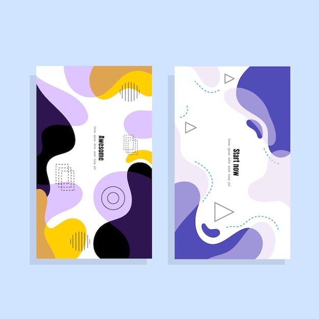 abstract background vector bundle set