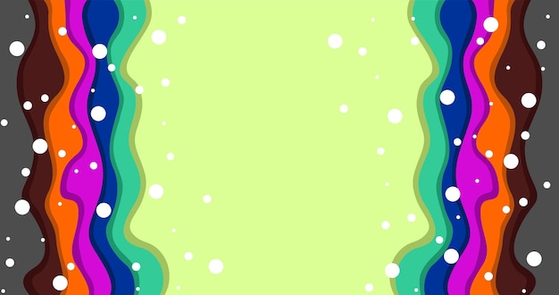 Abstract background vector with color effect