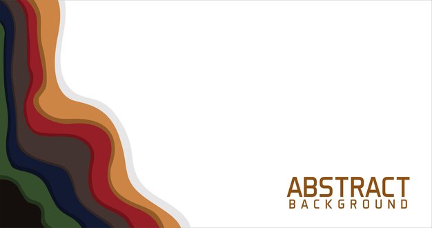 Abstract background vector with color effect