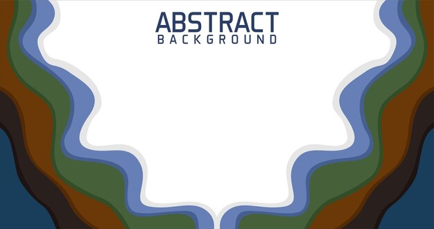 Abstract background vector with color effect