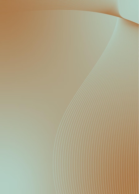 abstract background vector with dynamic waves network or wavy lines premium banner