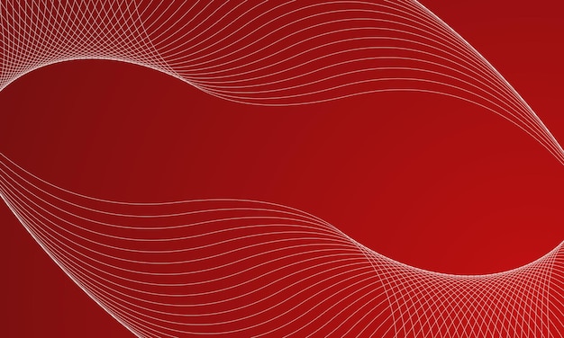 Abstract Background Wave Design Vector Style
