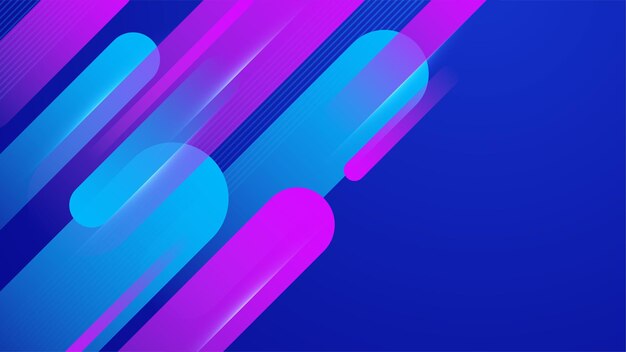 Abstract background waves and lines composition created with lights and shadows Technology or business digital template