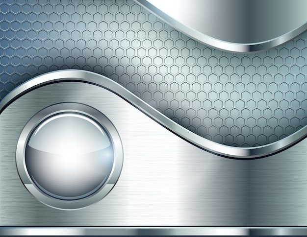 abstract background with a metallic element. 