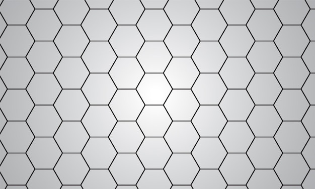 abstract background with a pattern of hexagonal hexagons