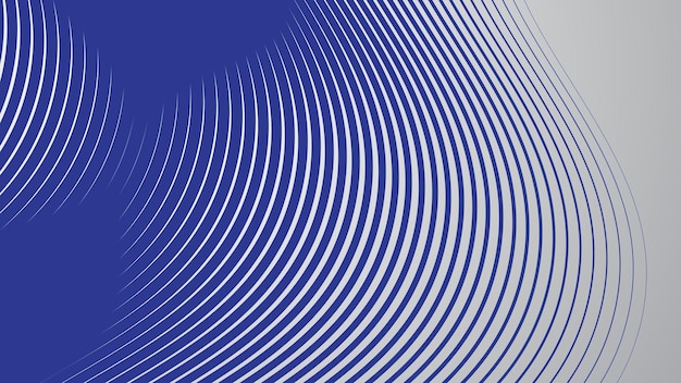 abstract background with blue curve lines for backdrop or presentation