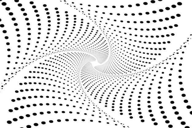 Abstract background with collection of tiny particle dots