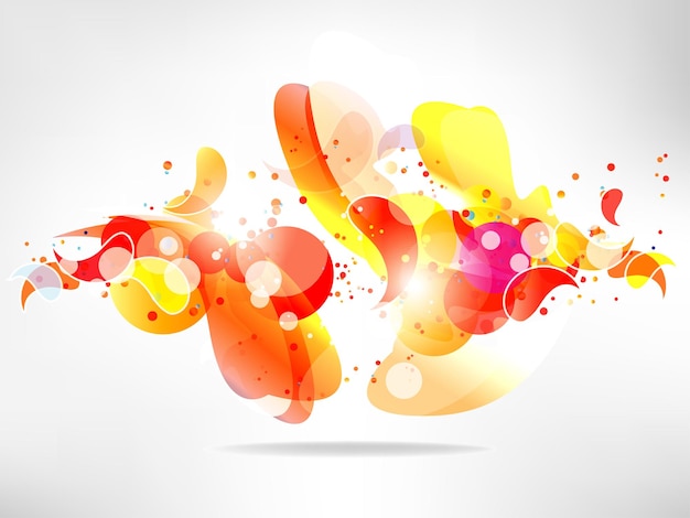 abstract background with colored elements abstract vector illustration with background