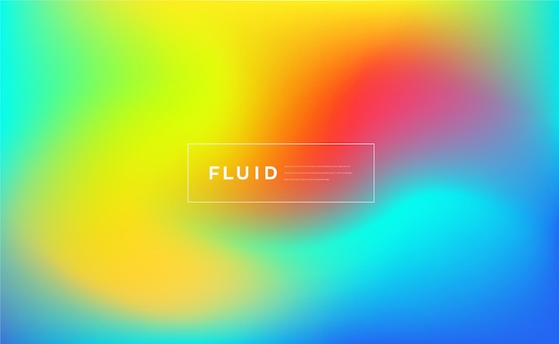 Abstract background with colorful dynamic wave. Modern Vector illustration