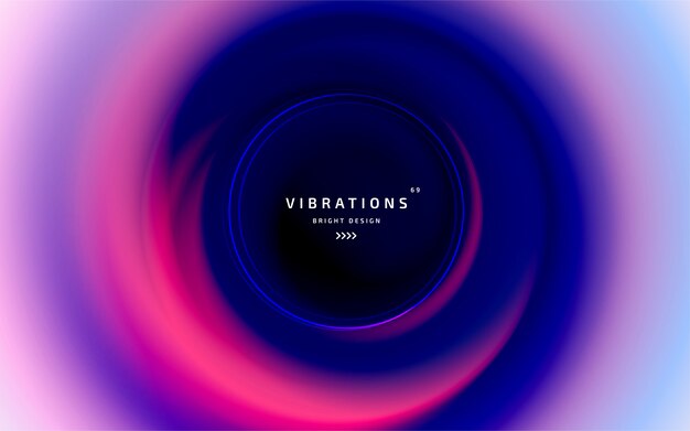 abstract background with colorful smooth flow of colors