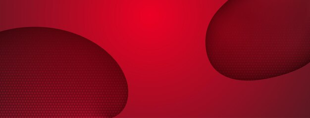 Abstract background with curved shapes
