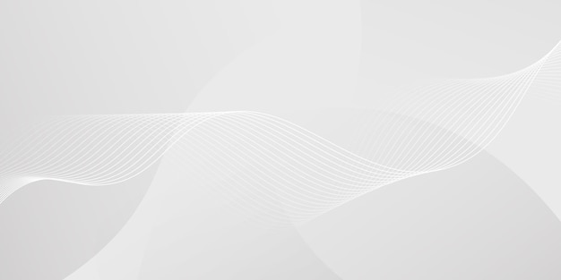 Abstract background with dynamic wavy lines Digital future technology concept background