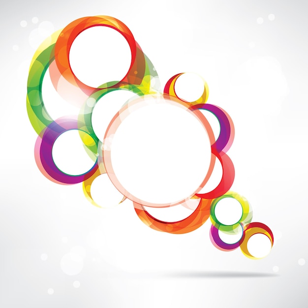 Abstract background with frame for text