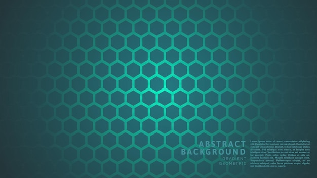 abstract background with geometric hexagonal tosca design pattern