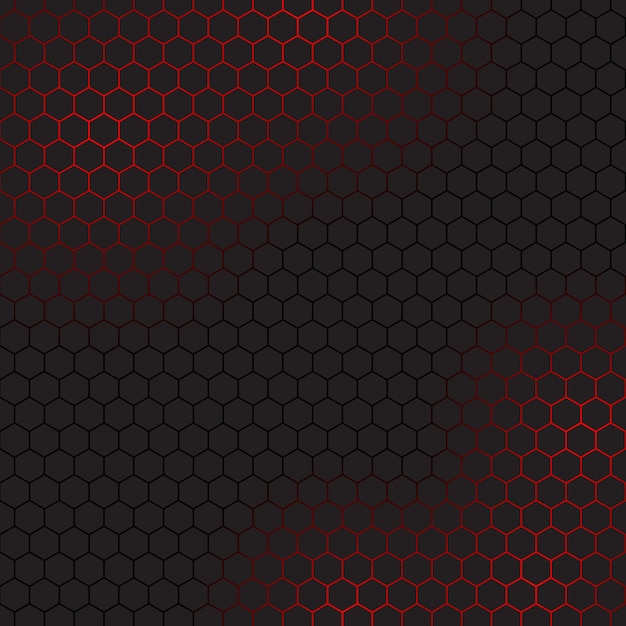 abstract background with hexagonal design 