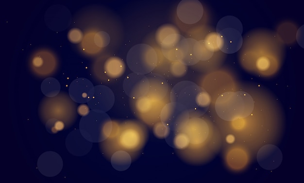 Abstract background with lights effect