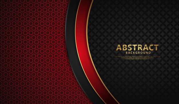 Abstract background with lines effect realistic on textured dark background vector illustration