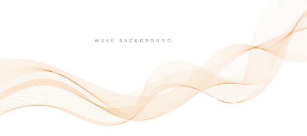 abstract background with ribbons