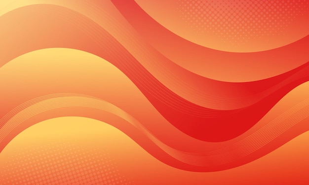 abstract background with the red lines of the wave