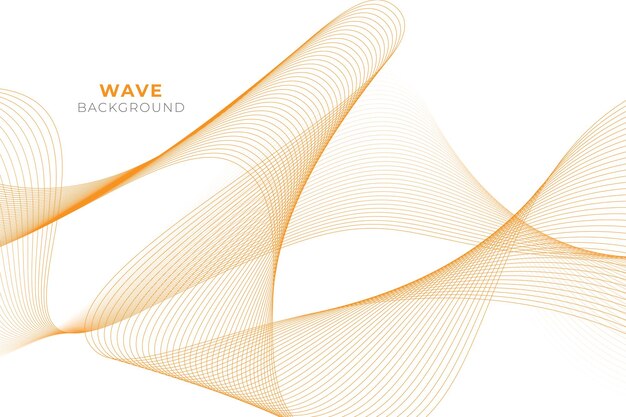 Abstract background with wavy line style
