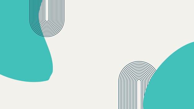 Abstract background with wavy lines background Vector illustration