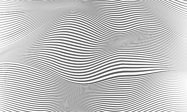 abstract background with wavy lines