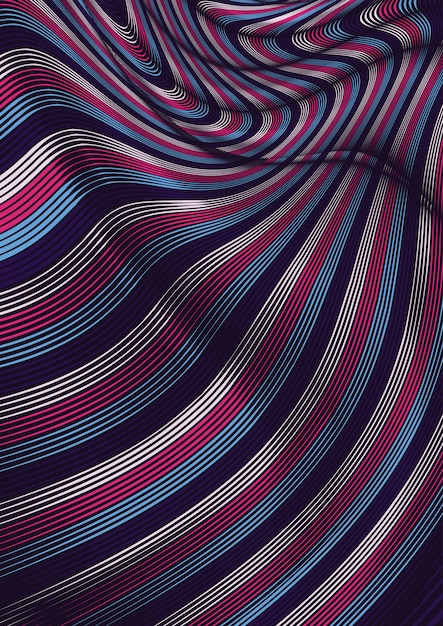 abstract backgrounds - lines in move