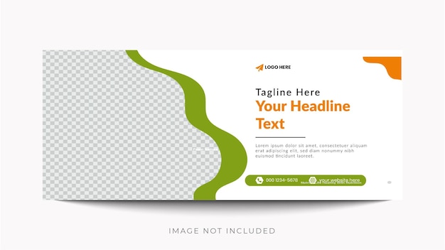 Abstract banner design web template Set Horizontal header web banner