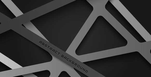 abstract black and silver background with deep shadow and texture, luxury background concept.