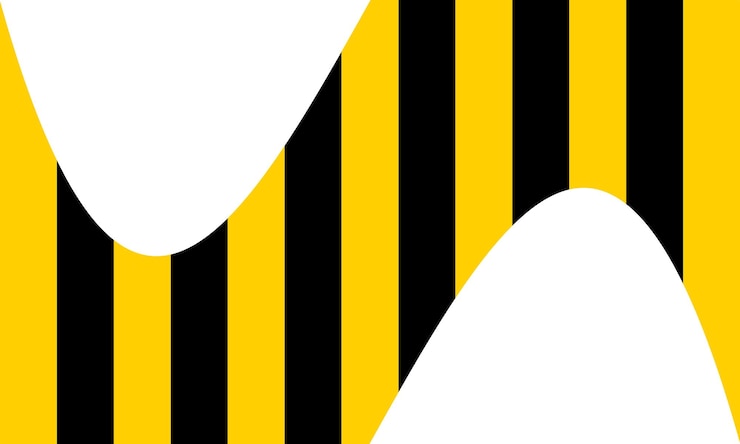Vektor abstract black and yellow background